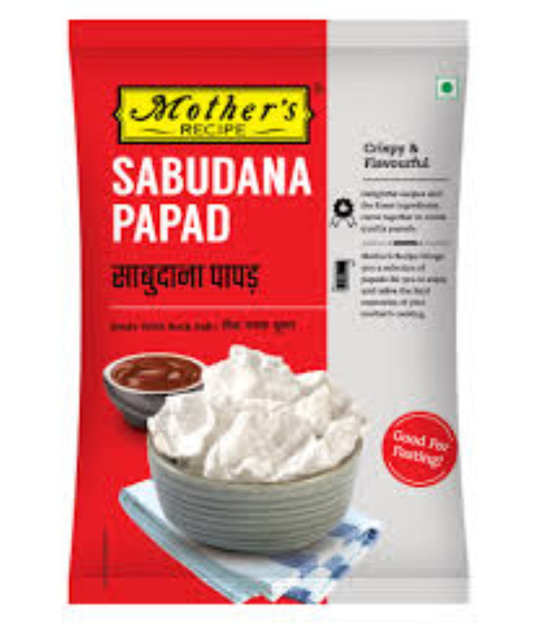 MOTHERS RECIPE SABUDANA PAPAD 75G